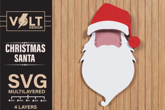 Crafting Holiday Magic with a Christmas Santa 3D Laser Cutting File