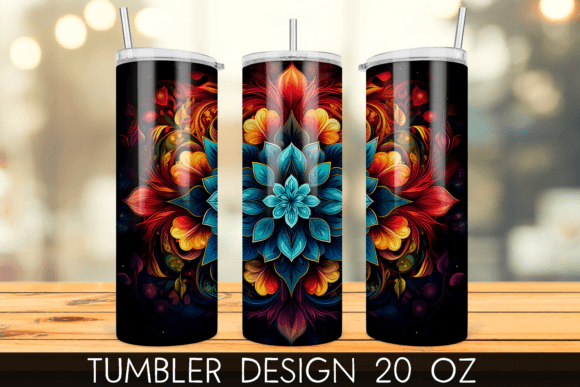 Mastering 3D Mandala Tumbler Sublimation