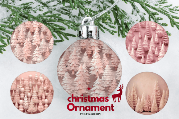Mastering the Art of Sublimation with 3D Christmas Tree Ornament Templates