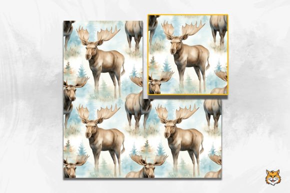 Moose Seamless Pattern: A Practical Guide for Winter Design Projects