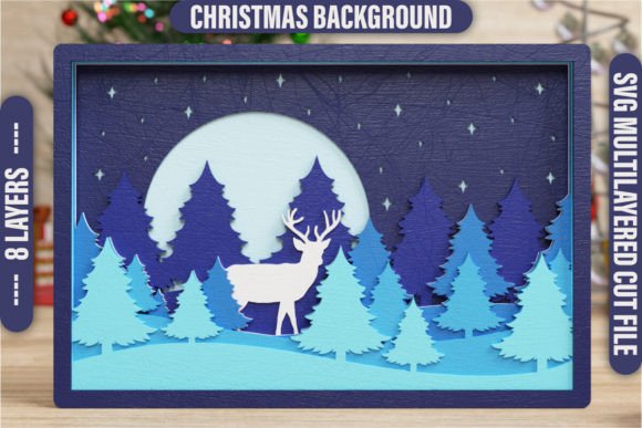 Transform Your Holiday Decor with 3D Multilayered Papercut Art