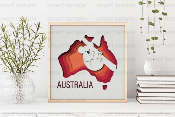 Transforming Digital Designs into Tangible Art: A Guide to Coala Papercutting Svg and 3D Australia Layered Projects