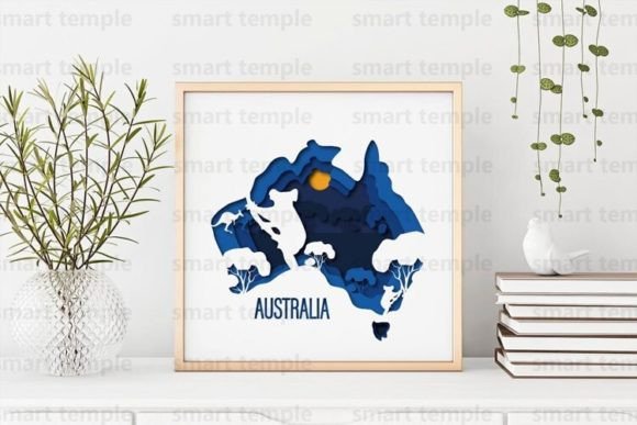 Transforming Digital Designs into Tangible Art with the Australia SVG File