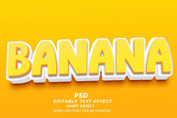Unlocking Creative Potential: A Guide to Banana PSD 3D Editable Text Effects